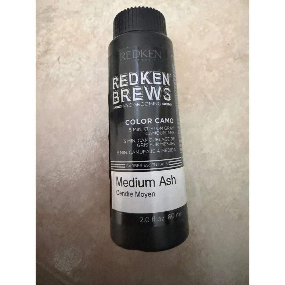 Redken Brews Color Camo Medium Ash hair care 5 Min Gray Camouflage men